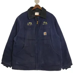 2025年最新】CarHartt トラディショナルジャケット ネイビーの