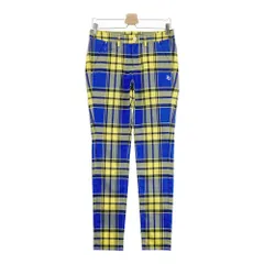 サイズ：1 PEARLY GATES パーリーゲイツ  ロングパンツ チェック柄 イエロー系 [240101306503] ゴルフウェア レディース ストスト