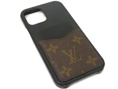 LOUIS VUITTON ルイヴィトン M80080 モノグラム バンパー iPhone12/12Pro対応 アイフォンケース スマホケース ブラック系 FA9948