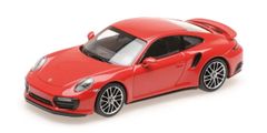 ミニチャンプス 1/43 ポルシェ 911 ターボ S 991-2 2017 レッド Minichamps Porsche 911 Type 991 Turbo S Red 410067170
