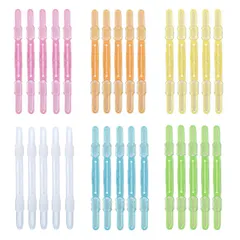 新品 LeTradeJP ペーパーファスナー ファイリング 2穴 30枚 6色 ペーパーファスナー 留め具 書類とじ 事務用具 耐久性 柔軟性 使用簡単 取り外し便利 書類 伝票 資料保存 製本用とじ具 オフィス収納用品