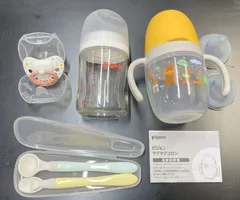 ★ピジョン　哺乳瓶　マグマグコロン　おしゃぶり　スプーン他