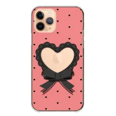 iPhone 12 iPhone12Pro ケース カバー アイフォン12 スマホケース ハードケース 量産型 ハート リボン 推し部屋 推し活 写真 挟む 入れる 地雷系 かわいい 可愛い カラー01