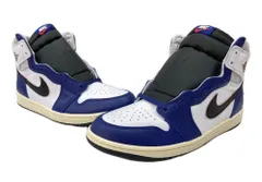 ナイキ NIKE 24年製 AIR JORDAN 1 HI OG RARE AIR エア ジョーダン ハイ レア エア AJ1 バスケ シューズ 白 青 DZ5485-100 メンズ靴 スニーカー ブルー 29cm 104S-869