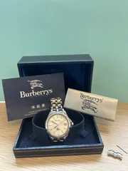 稼動品　Burberrys バーバリー ネイビー文字盤　ホースロゴ　腕時計 2025年最新】Yahoo!オークション - バーバリー(は行 ブランド