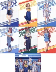 【中古】クリアファイル 全7種セット A4クリアファイル 「ウマ娘 シンデレラグレイ×ローソン」 対象商品購入特典