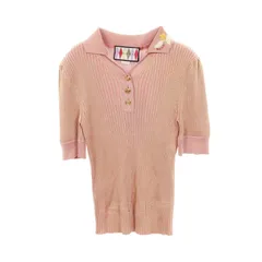 グッチ GUCCI ポロシャツ Lovelight レーヨン ニットポロシャツ レディース Used Aのサムネイル