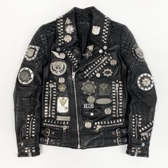 77d30 DIESEL BLACK GOLD ディーゼル ブラックゴールド スタッズ