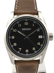 Seiko ソーラー 腕時計 SNE477P1 革ベルト - メルカリ