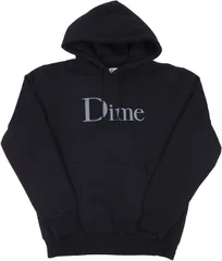 016ダイム☆刺繍ビッグロゴ 人気即完売品 ブラックパーカー