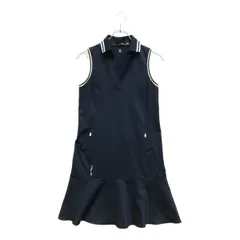 中古 レディース ラルフローレン RALPH LAUREN ワンピース XS 紺 ネイビー RLX ノースリーブ