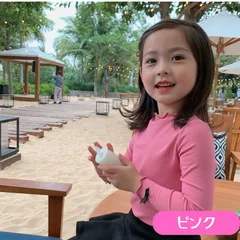 送料無料 ピンク フリルネック 長袖Tシャツ カットソー ニット素材 伸縮性 ごわつかない すっきりシルエット カジュアル 韓国子供服 女の子 ガールズ キッズ ジュニア 80cm 90cm 100cm 110cm 120cm 130cm 140cm