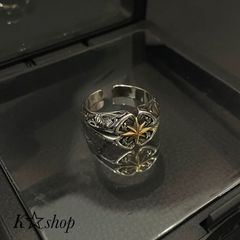 リング 北斗星 スター リング 指輪 シルバー 光 オープンリング