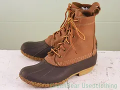 Y290 USA製 L.L.Bean ビーンブーツ 茶 レディース 23cmくらいのサムネイル