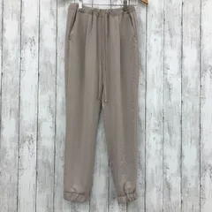 【 GLACIER 】グラシア カジュアルパンツ 裾絞り ベージュ Sサイズ