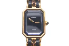 美品✨シャネル プルミエール M 腕時計 チェーン レザー ゴールド金具Minamiの小物部屋