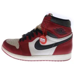 NIKE (ナイキ) AIR JORDAN 1 エアジョーダン1 ハイ OG ロスト & ファウンド シカゴ ハイカットスニーカー レッド/ホワイト US10/28cm DZ5485-612