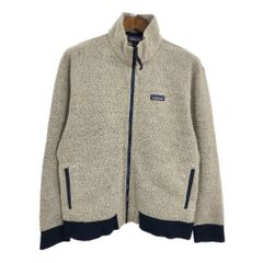 patagonia パタゴニア ウーリエステル フリースジャケット アウトドア ベージュ(メンズ L)中古 古着 U3058
