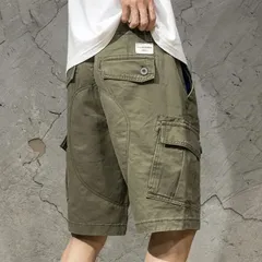 ショートパンツ カーゴパンツ メンズ ハーフパンツ ワークパンツ 夏服 作業着 ミリタリー ボトムス メンズパンツ 作業パンツ