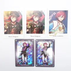 あんスタ 七種茨 シャッフル ぱしゃっつ カード フォト アニメイト特典 ギラギラドリームカード 計5枚セット P.A.Shots!! あんさんぶるスターズ