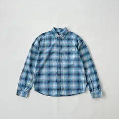パタゴニア　ライトウェイト　フィヨルド　フランネルシャツ　オンブレ　チェック Y2499