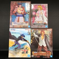 신품 미개봉 ONE PIECE 키쿠노유키 스튜시 미호크 생크스 4체 세트
