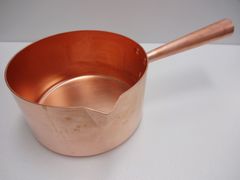 銅鍋　片手鍋　20センチ