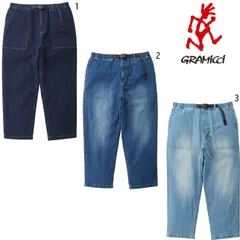 グラミチ ストレッチデニムルーズテーパードパンツ gramicci G3FU-P004 クロップド丈