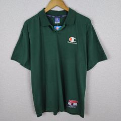Champion ポロシャツ グリーン XL バスケ仕様 新品未使用 速乾性生地