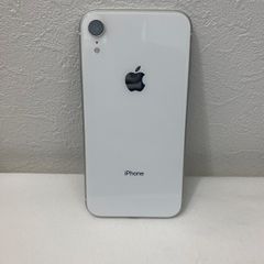 【美品】iPhone/XR/128GB/ホワイト/SIMフリー/MT0J2J/A/No.2239