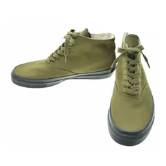 廃盤　日本製　ANATOMICA WAKOUWA　グリーン×ブラック　10H 2025年最新】(アナトミカ) ANATOMICA WAKOUWA DECK SHOES CANVAS