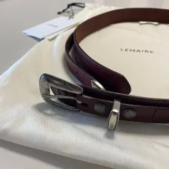 レア　LEMAIRE(ルメール) ウェスタン ベルト　スペイン製 楽天市場】LEMAIRE ルメール MINIMAL WESTERN BELT レザー
