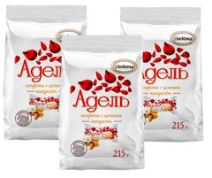 ★お得な３袋セット★AKKOND アーモンド入りスイーツ「アデル」バニラ味 215g×３袋