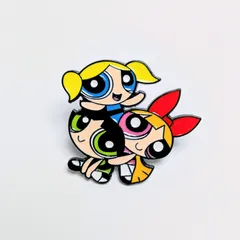 送料無料！ ★ピンズ PINS★ピンバッジ 【 The Powerpuff Girls ( パワーパフガールズ ) 】【A】〚アメリカン雑貨 アメトイ〛