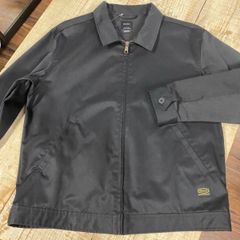 RVCA ルーカメンズ ジップアップ ジャケット BLACK S