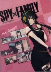[중고] 클리어 파일 요르 포저 A4 클리어 파일 [SPY×FAMILY×쿠라 스시] 캠페인 특전 제1탄