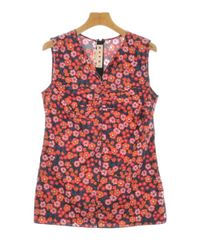 新品 Simone Rocha フラワープリント ノースリーブトップス シルク