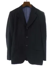 COMME des GARCONS HOMME PLUS コム デギャルソンオムプリュス 1998SS 裏地フリルウールナイロンジャケット ブラック Sのサムネイル