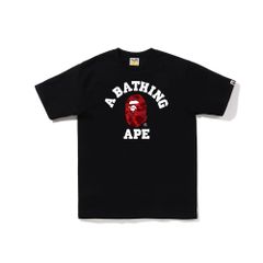 【A BATHING APE 】 2色選択可能  アベイシングエイプ 大人気Ｔシャツ  男女兼用 カジュアル ストリート プリント 春夏 おしゃれ 半袖 黒白 ブラック ホワイト ZXC157