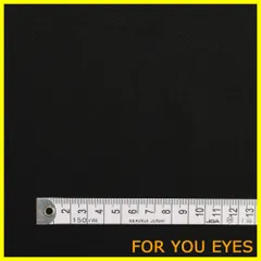 【特価商品】COLORFUL TEXTILE MARKET 無地オックス・クールブラック オックス生地 110cmx100cmD0046J10