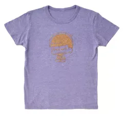 【中古】Tシャツ(キャラクター) 一松 コルクプリントTシャツ パープル Mサイズ 「おそ松さん」