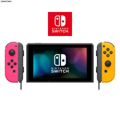 (本体)(未使用)マイニンテンドーストア限定 Nintendo Switch(有機ELモデル)(ニンテンドースイッチ) Joy-Con(L) ネオンピンク/(R) ネオンオレンジ Joy-Conストラップ ブラック(HEG-S-KAYAA) 任天堂