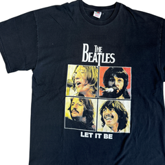 00s ～ BEATLES LET IT BE Tシャツ XLサイズ ビートルズ レットイットビー メンバープリント ロゴ vintage T-Shirt ヴィンテージ バンドTシャツ