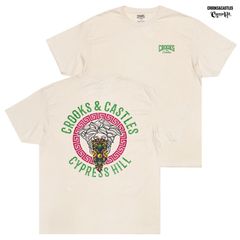 CYPRESS HILL × CROOKS & CASTLES MEXICAN MEDUSA Tシャツ【NATURAL】クルックスアンドキャッスルズ サイプレスヒル T-SHIRTS TEE 半袖 ショートスリーブ コラボ ラップT