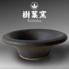植木鉢(浅型)マットブラック