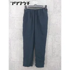 ◇ BEAUTY&YOUTH UNITED ARROWS アンクルパンツ サイズS ネイビー レディース 【中古】 【1002801592806】