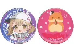 【中古】バッジ・ピンズ 小豆沢こはね 缶バッジセット(2個組) 「セガ ラッキーくじ プロジェクトセカイ カラフルステージ! feat. 初音ミク Vol.2」 E賞