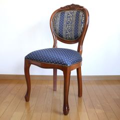 張替え未使用品】クラシカルダイニングチェア ウィリアムモリス