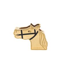 【栄】エルメス ツイリーリング カドリージュ スカーフリング 約7.5g ブラック 黒 ゴールド 小物 アクセ その他 箱