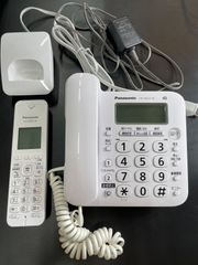 パナソニックのデジタルコードレス電話機 VE-GD27DL-W